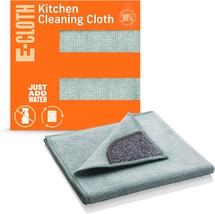 E-Cloth Kitchen Microfiber Cleaning Cloths, Single Pack, Green - £16.07 GBP