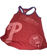 The NIKE Tee Women&#39;s Philadelphia Phillies Baseball Marled Tank Top  Siz... - £18.17 GBP