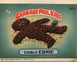 Edible Ernie Garbage Pail Kids trading card Vintage 1986 - $2.97