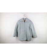 Vintage 60s 70s Streetwear Womens Small Cowichan Wool Full Zip Jacket Li... - €118,88 EUR
