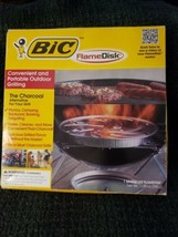 New Bic Flame Disk Convenient Portable Outdoor Grilling Grill Prepper Stove  - £10.35 GBP