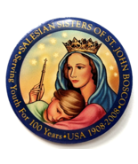 Salesian Sisters St John Bosco Pin 100 Year USA 1908–2008 Catholic Comme... - €8,49 EUR