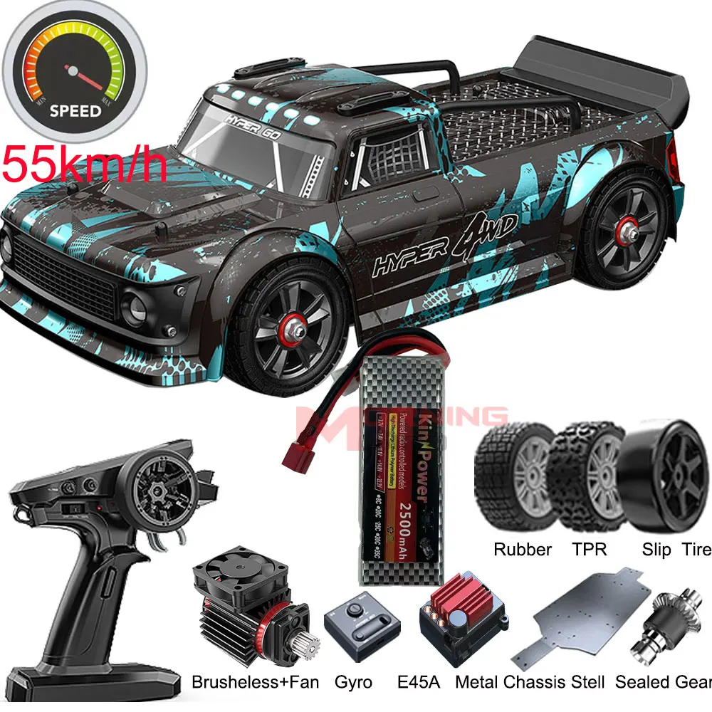 MJX Hyper Go RC Car 14301 14302 Brushless 1/14  2.4G Remote Control 4WD Off-road - £195.10 GBP+
