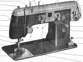 Pfaff 139 manual sewing machine  owner Enlarged Hard Copy - £10.37 GBP