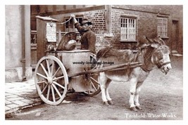 rp14112 - Donkey Water Cart , Titchfield Water Works , Hampshire -print 6x4 - £2.20 GBP