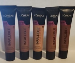 L'Oreal Infallible Total Cover Full Coverage 24hr Foundation - CHOOSE YOUR SHADE - $9.30