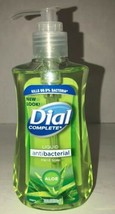 1 Ea DIAL COMPLETE ALOE LIQUID HAND SOAP WASH ANTIBACTERIA 7.5OZ GREEN S... - $6.13