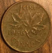 1956 Canada Small Cent Penny Coin - £1.03 GBP