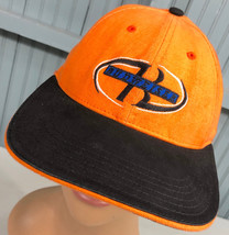 Budweiser Beer Hunter Orange Snapback Baseball Cap Hat Made In USA - £10.67 GBP