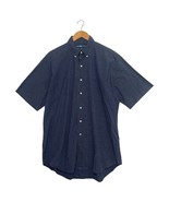 VTG Ralph Lauren Shirt Mens Large Blue Plaid Blake Button Down Preppy 90... - $28.70