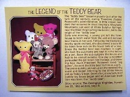 The Legend of the Teddy Bear Postcard - £4.77 GBP