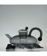 Smoked black glass teapots ideal gift - $929.19 MXN