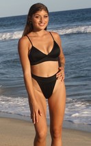 UjENA Women&#39;s  Black Cire Metro Bikini Bathing Suit  Free Shipping - £81.73 GBP