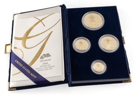 2006-W 1.85 Oncia Oro American Eagle a Prova Di Set Ogp - £5,201.05 GBP