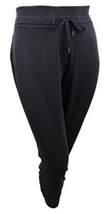 Ideology Womens Comfort Waist Pull On Jogger Pants Black - $23.00