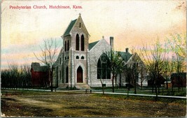 Presbyterian Church Hutchinson Kansas KS UNP DB Postcard T13 - £2.93 GBP