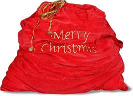 Santa Sack Bag with for Xmas Present Santa Cosplay Costume Accessory for... - £27.69 GBP