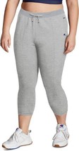 Champion Womens Plus Size Heritage Warm Up Ankle Pants Color Oxford Grey Size 2X - £35.03 GBP