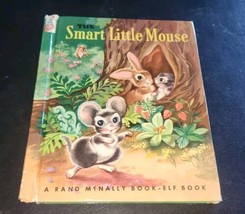 Vintage The Smart Little Mouse Elf Book Rand McNally Hardback - £10.25 GBP