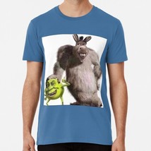 Shrek And Donkey X Monsters Inc Size S to 5XL Made in the USA T-Shirt - £17.57 GBP