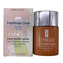 Clinique Even Better Glow Light Reflecting Makeup WN 98 Cream Caramel Fu... - $14.80