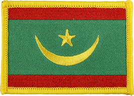 Mauritania Rectangular Patch (2017) - $3.00