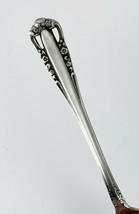 Vtg Interpur INR23 Stainless 7 3/8&quot; Dinner Fork &amp; 6&quot; Sugar Spoon  Black Accents - £8.93 GBP