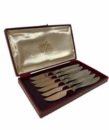 Ashton Stainless Steak Knives In Box Set Of 6 Vintage Very Nice - $336.23 MXN