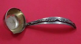 P. Lopez Mexican Mexico Sterling Silver Gravy Ladle Gold Washed 6&quot; - £228.17 GBP