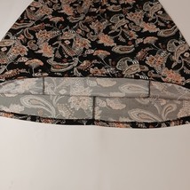 Cato Elastic Waist Women's 14/18W Multicolor Paisley Flower Midi Pull-On Skirt image 10