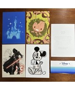 Chase Disney Rewards Special Edition 5x7 Artwork Abstract Post Cards. Se... - $187.97 MXN