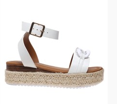 Pierre Dumas park stroll sandals in White - $38.00