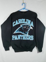 Vintage Competitor NFL Carolina Panthers Made In USA Sweatshirt Medium 1993 - £39.14 GBP