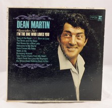DEAN MARTIN (Remember Me) I&#39;M THE ONE WHO LOVES YOU Vinyl 33RPM LP Record - £9.97 GBP