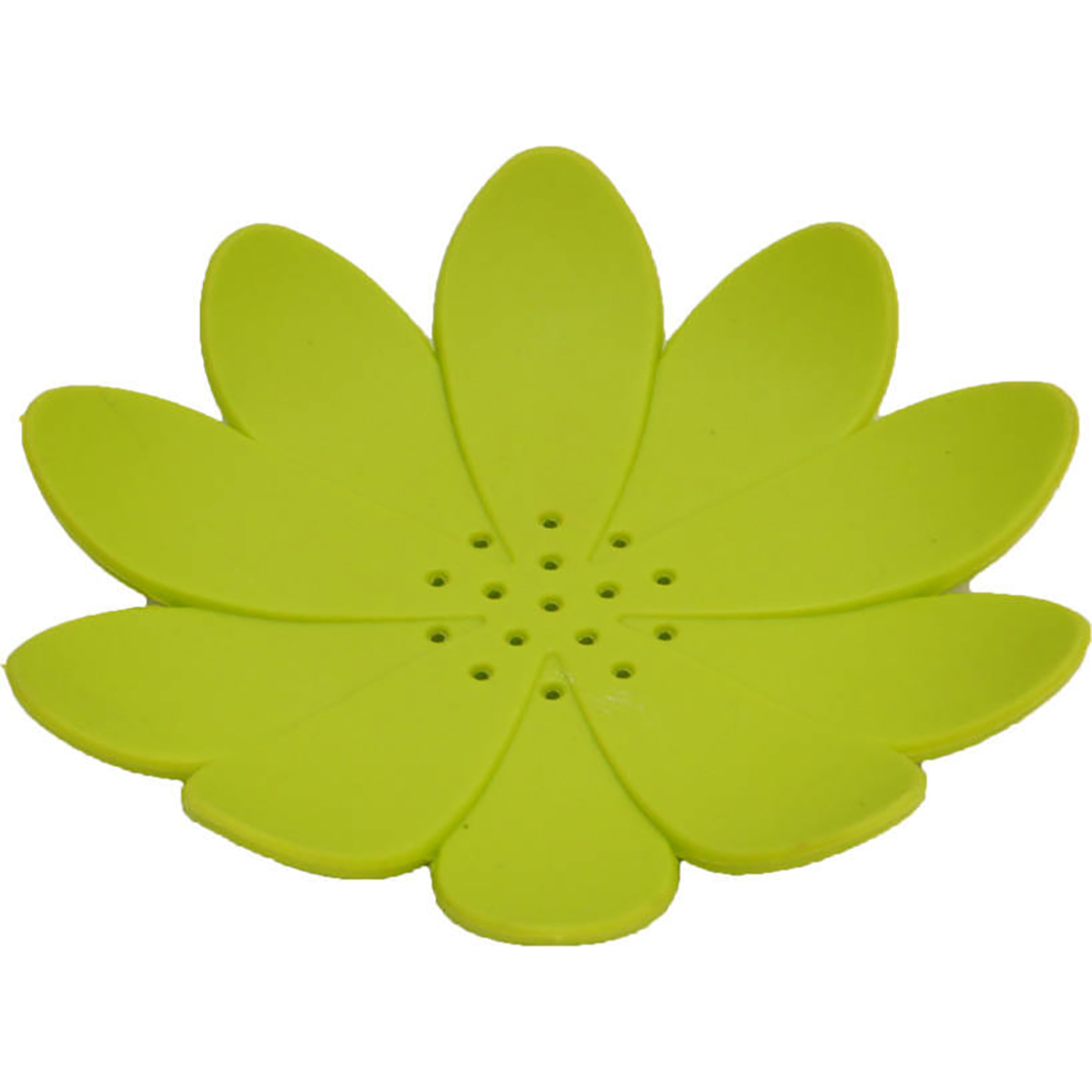 Water Lily Flexible Soap Dish Holder Self Draining