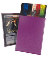 5 pks of 100 (500) Ultimate Guard Cortex Matte Purple Standard Sized Sle... - $54.87