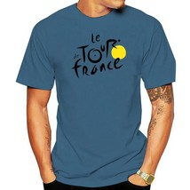 Tour France 2022 T-shirt France Bicycle Gift T-Shirt White-Grey Short for Men - £79.26 GBP
