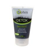 Bioten Detox Skin Cleansing Gel 94% Natural Ingredients and Charcoal 150... - $281.30 MXN