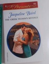 the greek tycoons&#39; revenge by jacqueline baird paperback fiction novel - £4.67 GBP