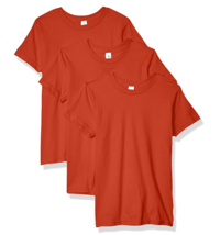 Marky G Apparel Unisex Jersey Short-Sleeve Crewneck T-Shirt 3 Pack Orang... - $11.69