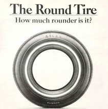 1966 Atlas Plycron Tires Advertisement Automobilia Vintage Products DWII31 - $19.99