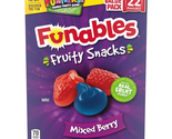 Funables Fruit Snacks, Mixed Berry Fruit Flavored Snacks, 0.8 Ounce Pouc... - $11.35