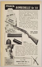 1955 Print Ad Ithaca Model 37 Deluxe Shotguns Made in Ithaca,New York - £9.95 GBP