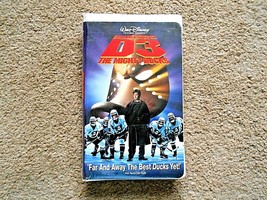 Walt Disney&#39;s D3 The Mighty Ducks VHS Tape - $9.89