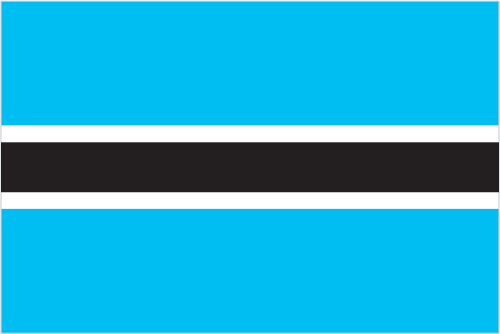Botswana Flag - 4x6 Inch - $3.99