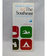 Vintage 1975 Lakeside Recreation In The Southeast Army Office Chief Engi... - $24.28 CAD