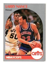 1990 Hoops #78 Larry Nance Cleveland Cavaliers - £1.56 GBP