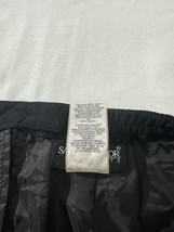 Sag Harbor Petite S22023 Women's Black Rear Zip & Slit Pull-On Skirt Size 12P image 4