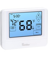 Robertshaw Rs9320t Digital Wall Thermostat,White,1&quot; D - $1,362.82 MXN