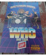 The Who Vintage Poster Milwaukee Arena 1982 Tour Schlitz Rocks America 3... - £70.73 GBP